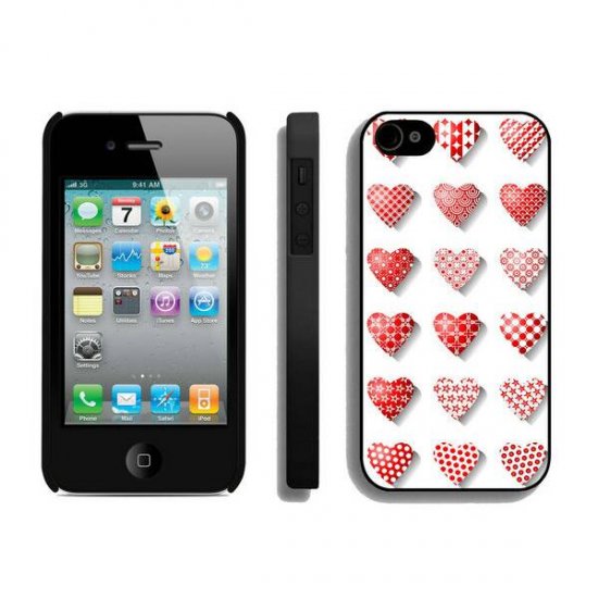 Valentine Cute Heart iPhone 4 4S Cases BTS